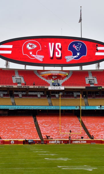 Chiefs' Jones inactive for playoff game; Texans' Fuller OK